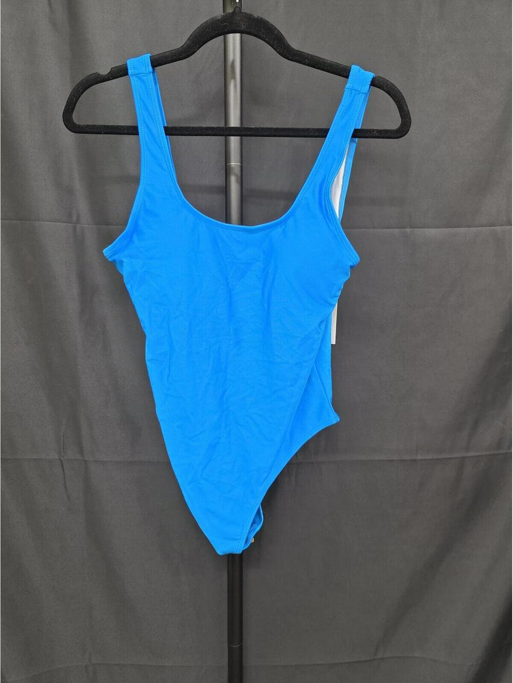 MIAIULIA Retro 90s High Cut Low Back One Piece Bathing Suit Women’s S